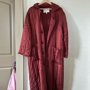 COPY - Mara Hoffman Silk Quilted Coat